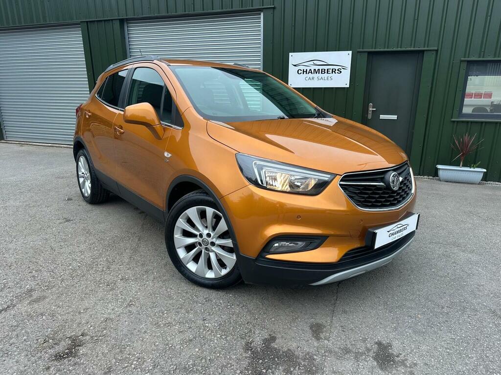 Vauxhall Mokka X Suv 1.4I Turbo Ecotec Elite Euro 6 Ss 2018 Orange