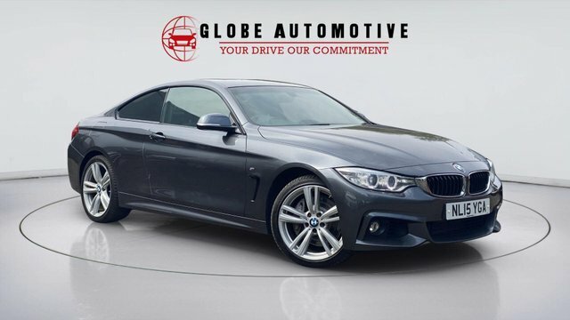 BMW 4 Series 2015 3.0 435D M Sport Xdrive Euro 6 Ss Grey