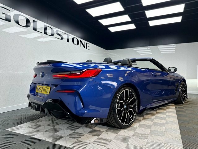 BMW 8 Series 3.0 840I M Sport Convertible Steptronic Blue #5