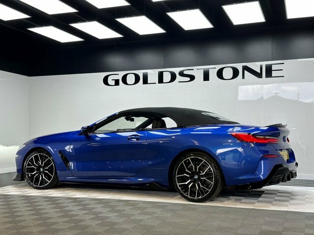 BMW 8 Series 3.0 840I M Sport Convertible Steptronic Blue #2