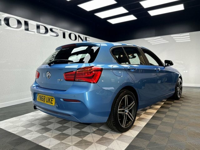 BMW 1 Series 1.5 118I Sport Hatchback Euro 6 Blue #5