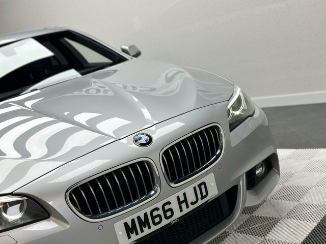 BMW 5 Series 3.0 530D M Sport Saloon Euro 6 S MM66HJD Silver #6