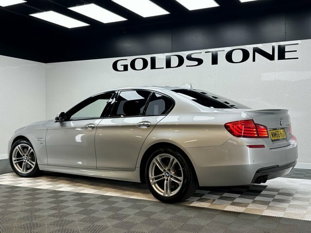 BMW 5 Series 3.0 530D M Sport Saloon Euro 6 S MM66HJD Silver #2