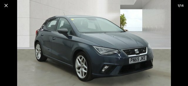 Seat Ibiza 1.0 Mpi Fr Hatchback Euro 6 S S Grey