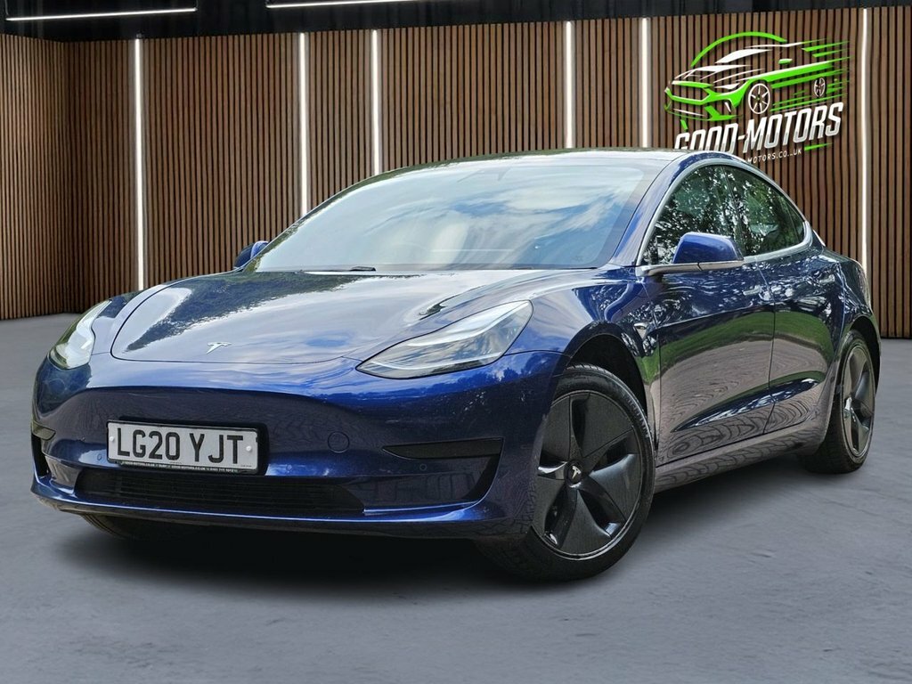 Tesla Model 3 Saloon LG20YJT Blue #2