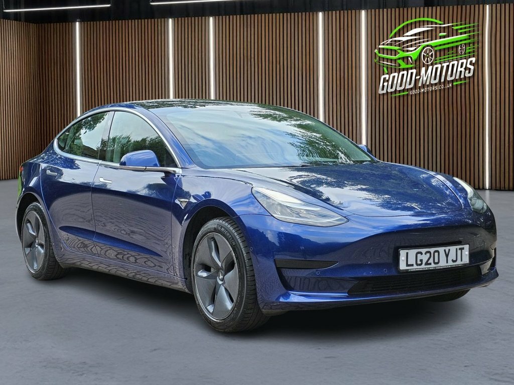 Tesla Model 3 Saloon LG20YJT Blue #5