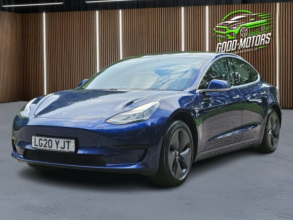 Tesla Model 3 Saloon LG20YJT Blue #3