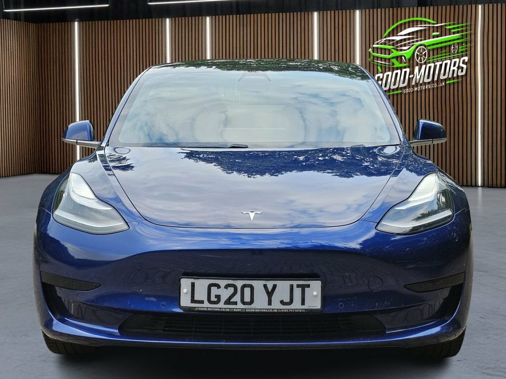 Tesla Model 3 Saloon LG20YJT Blue #4
