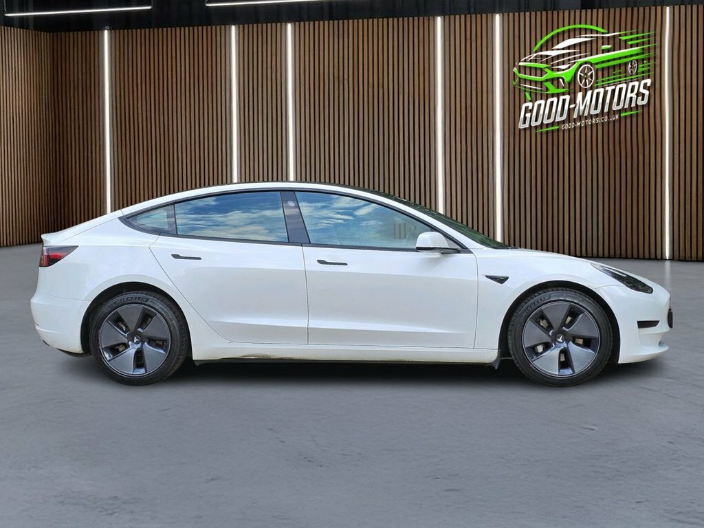 Tesla Model 3 Saloon GJ22MMV White #6