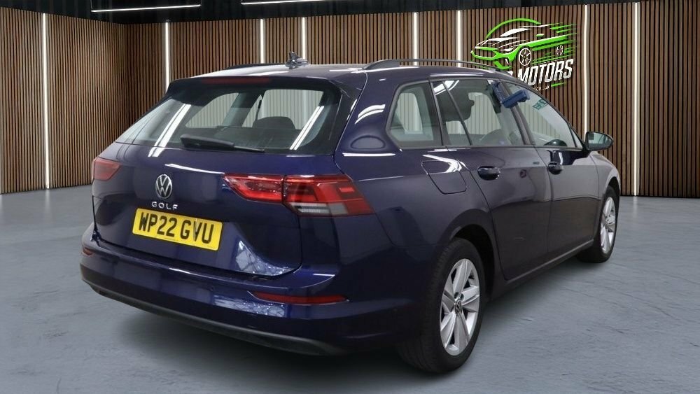 Volkswagen Golf 1L Life WP22GVU Blue #4