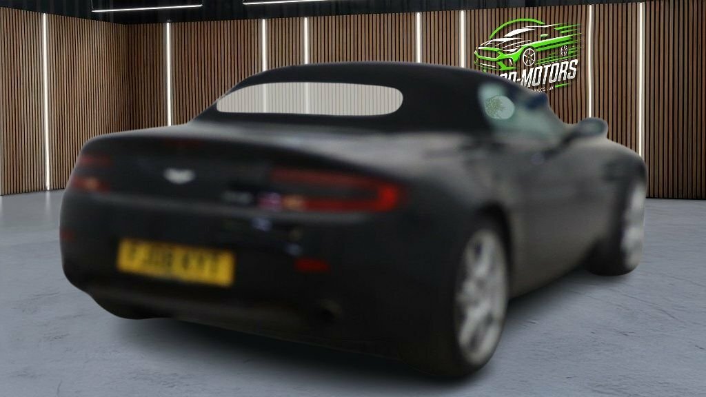 Aston Martin Vantage Convertible Black #4