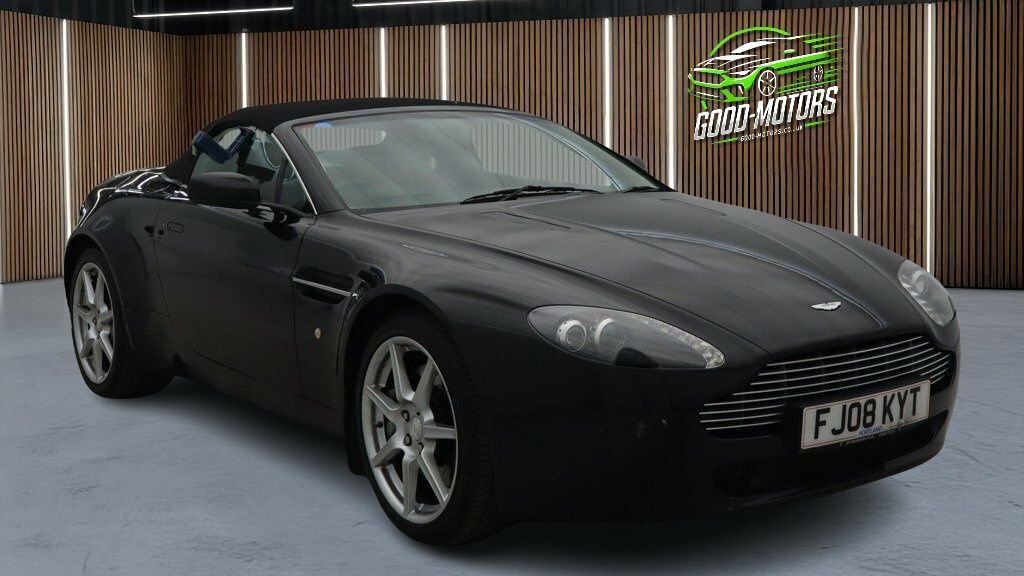 Aston Martin Vantage Convertible Black