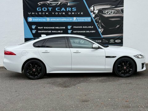 Jaguar XF 2.0D R-sport Saloon White #3