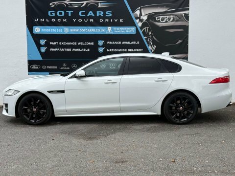 Jaguar XF 2.0D R-sport Saloon White #4