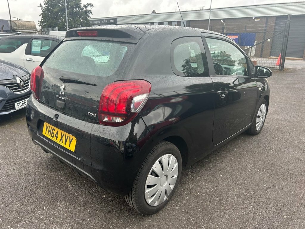 Peugeot 108 1.0 Vti Active Hatchback Euro 5 Black #5