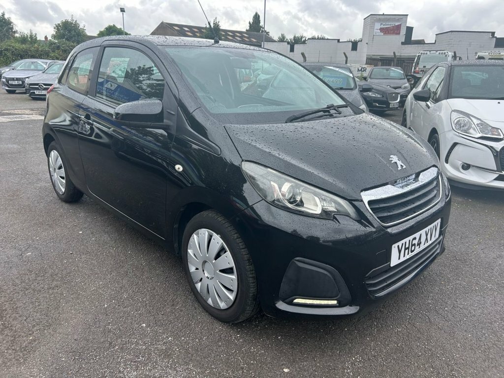 Peugeot 108 1.0 Vti Active Hatchback Euro 5 Black