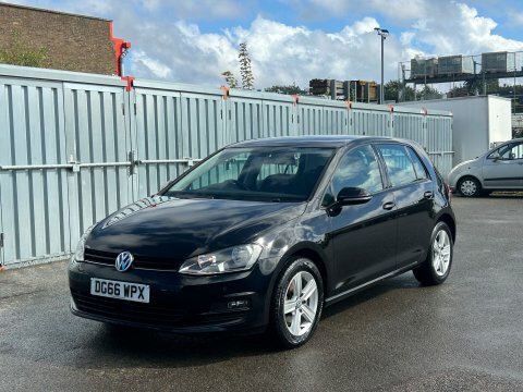 Volkswagen Golf Match Edition Tdi DG66WPX Black