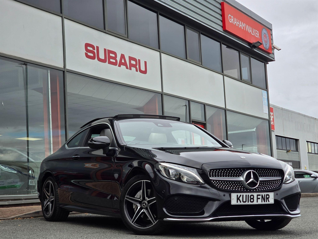 Mercedes-Benz C Class 2.0 Amg Line Premium Plus G-tronic Euro 6 Ss Black