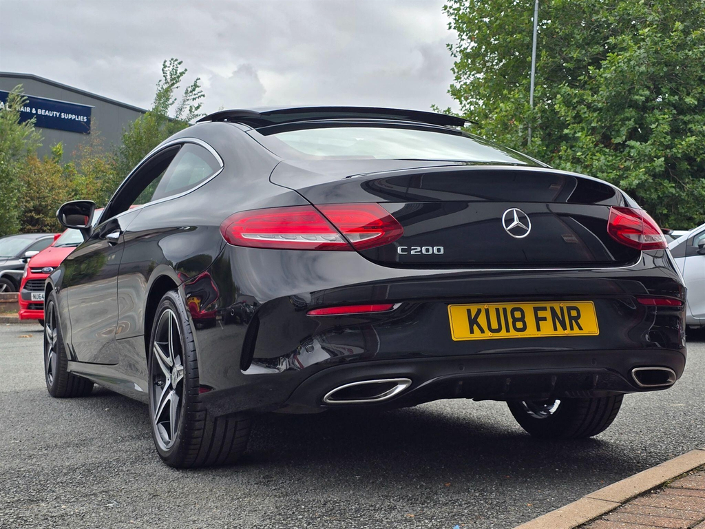 Mercedes-Benz C Class 2.0 Amg Line Premium Plus G-tronic Euro 6 Ss Black #3