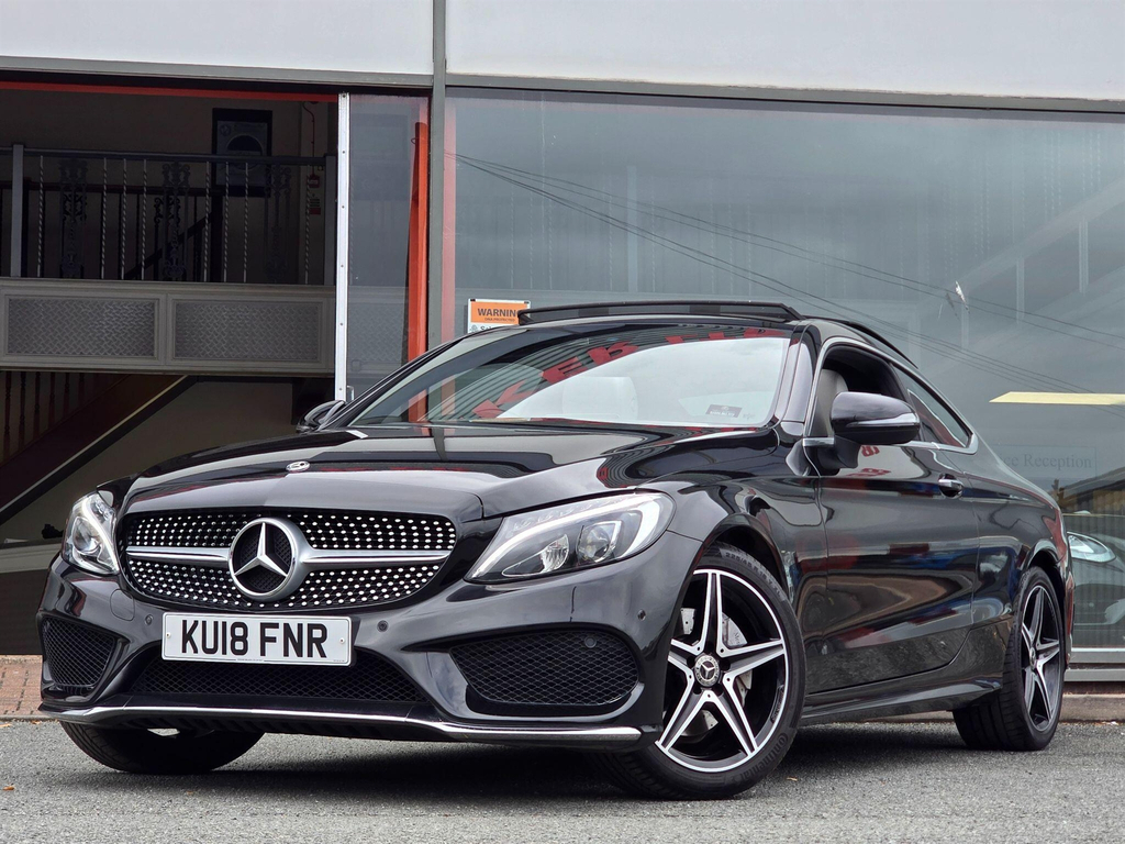 Mercedes-Benz C Class 2.0 Amg Line Premium Plus G-tronic Euro 6 Ss Black #2