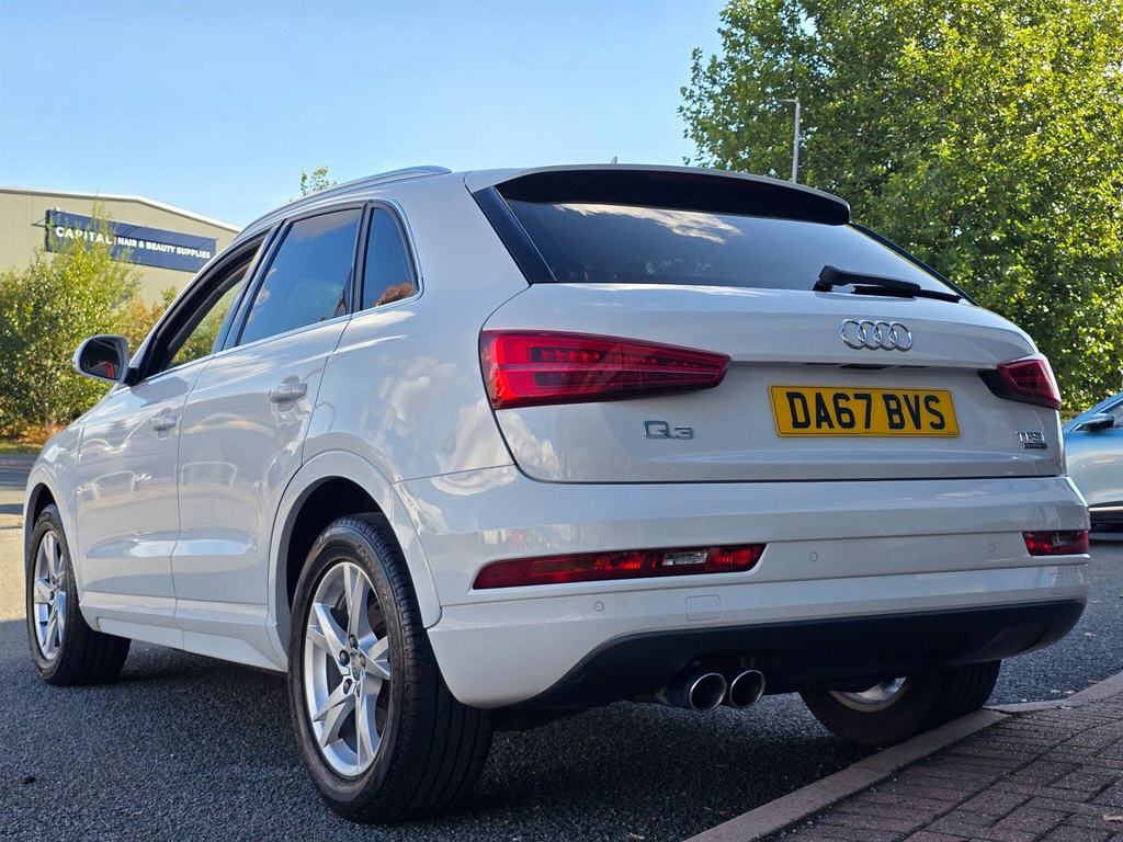 Audi Q3 2.0 Tfsi Sport S Tronic Quattro Euro 6 Ss White #2