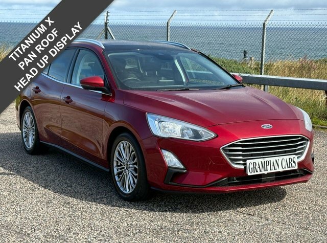 Ford Focus 1.5T Ecoboost Titanium X Estate Red