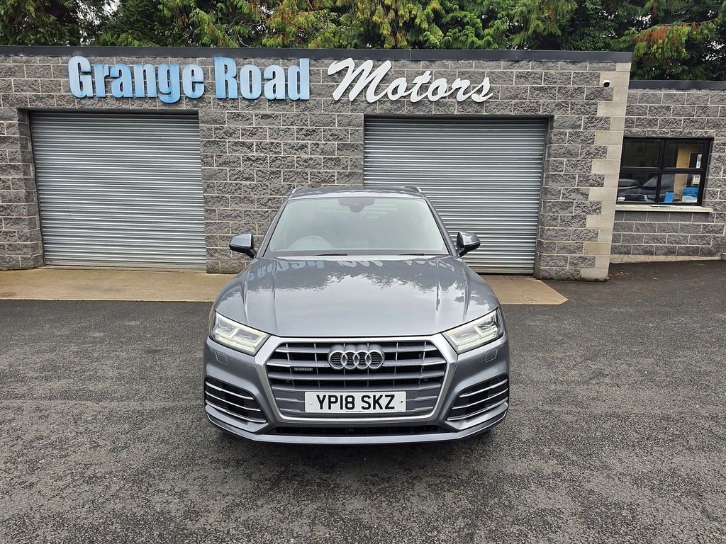 Audi Q5 Tdi S Line U1982 Ulez YP18SKZ Grey #2