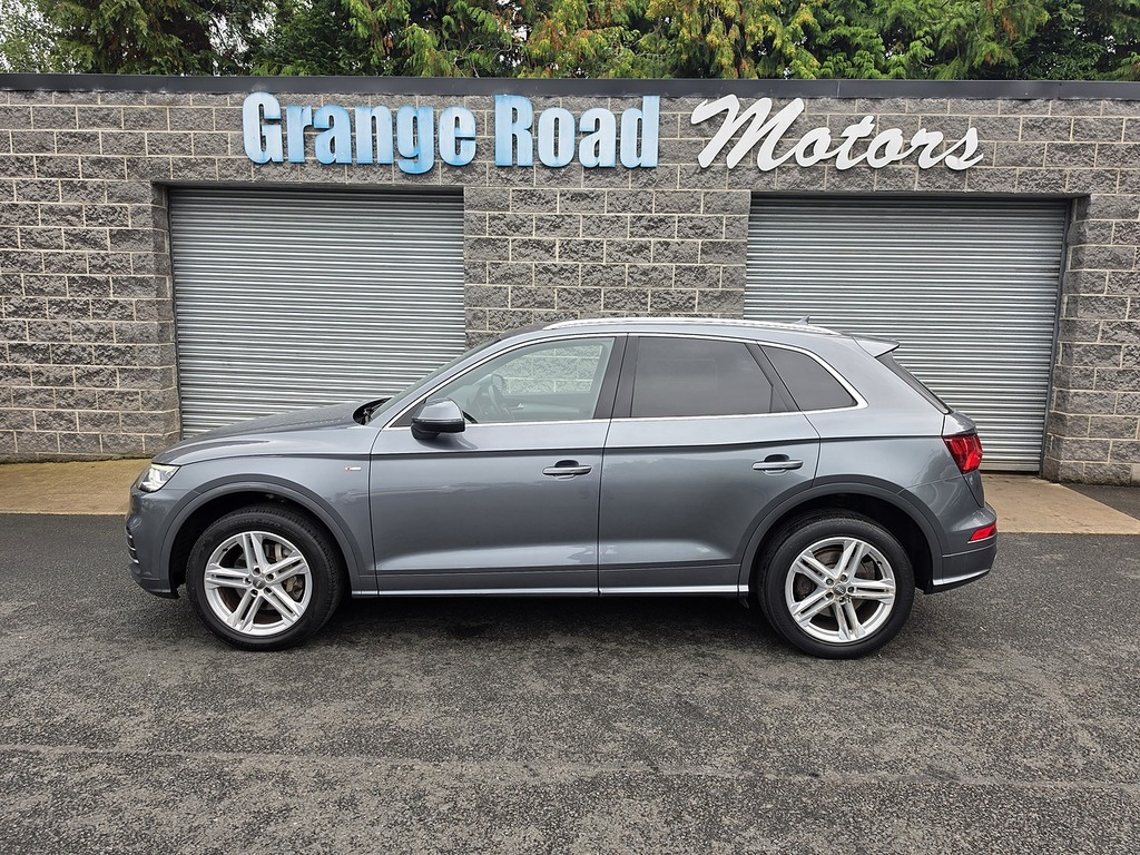 Audi Q5 Tdi S Line U1982 Ulez YP18SKZ Grey #4