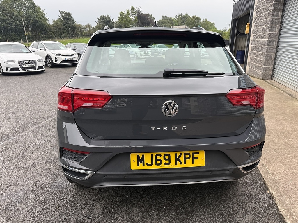 Volkswagen T-Roc Tdi Se U1993 Ulez MJ69KPF Grey #5