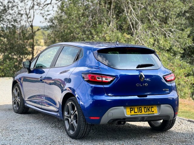 Renault Clio Tce Gt Line Hatchback PL18OKC Blue #2