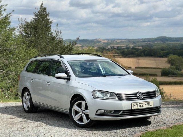 Volkswagen Passat  White #1
