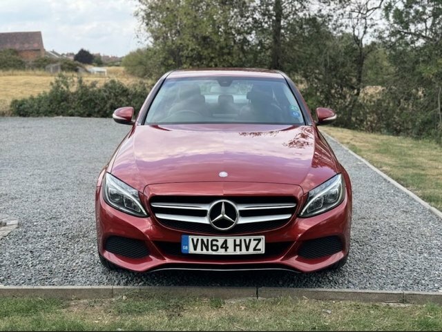 Mercedes-Benz C Class C200 Se Saloon Red #4