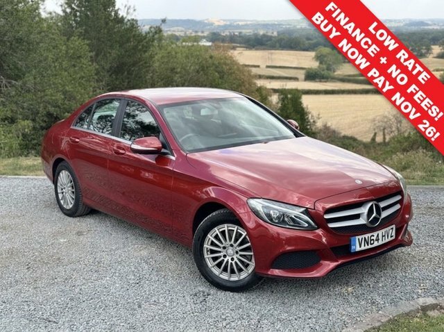 Mercedes-Benz C Class C200 Se Saloon Red
