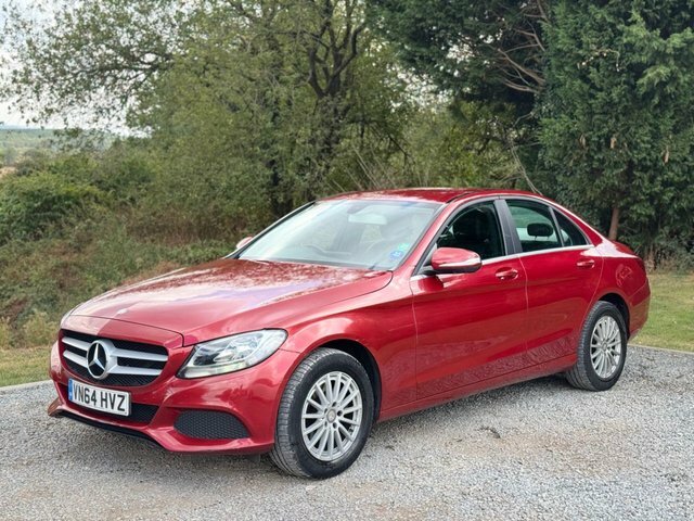 Mercedes-Benz C Class C200 Se Saloon Red #2