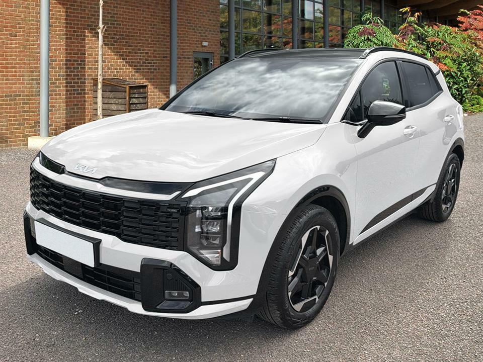 Kia Sportage 1.6 T-gdi Gt-line S Suv Dct Euro 6 Ss White