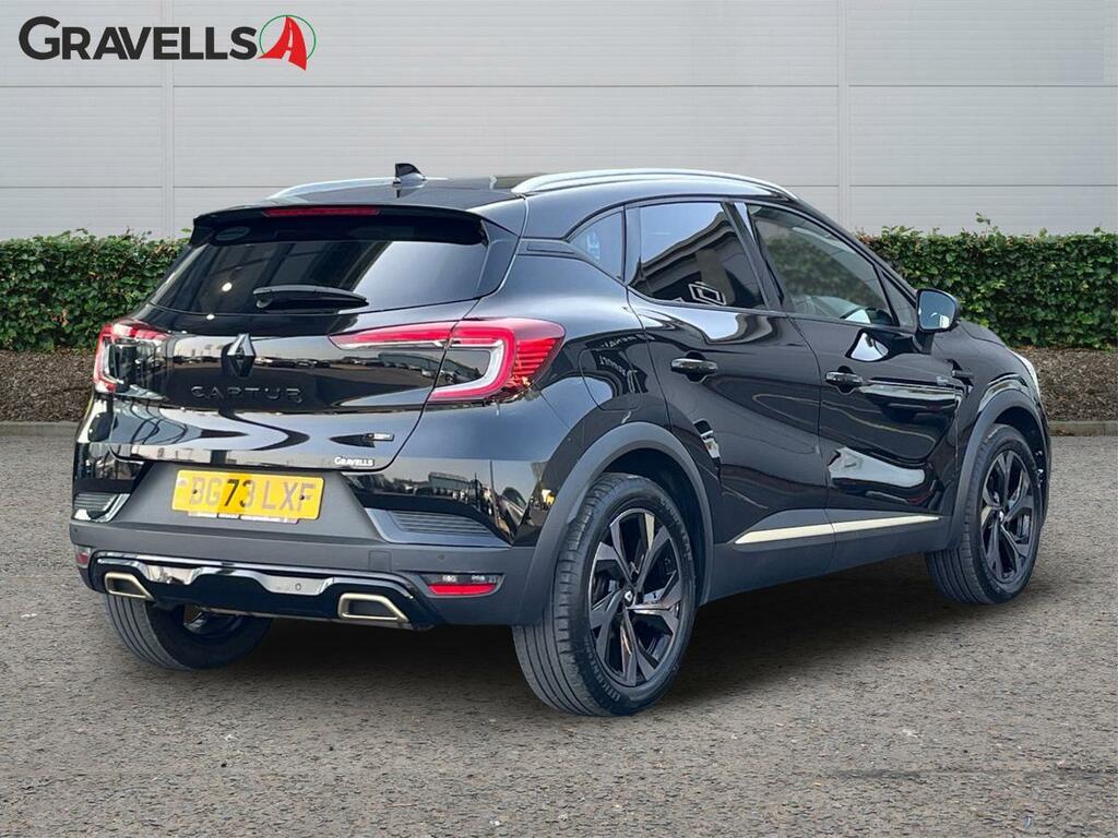 Renault Captur 1.6 E-tech E-tech Engineered Suv Hybrid BG73LXF Black #3
