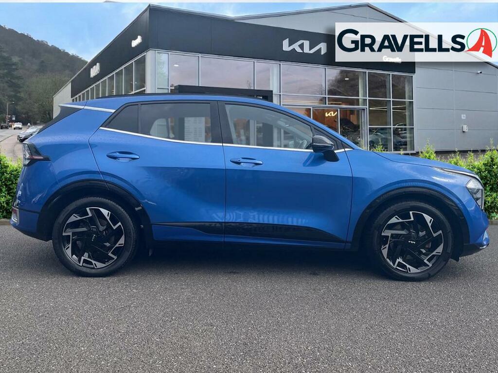 Kia Sportage 1.6 T-gdi Mhev Gt-line Suv Hybrid Dct E Blue
