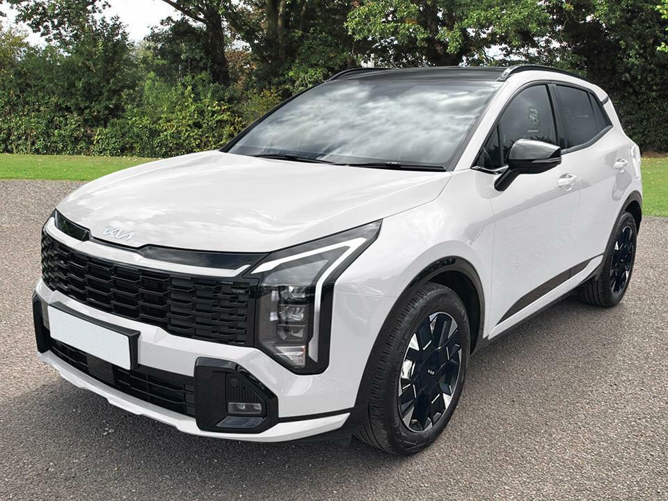 Kia Sportage 1.6 H T-gdi Gt-line S Suv Hybrid E White