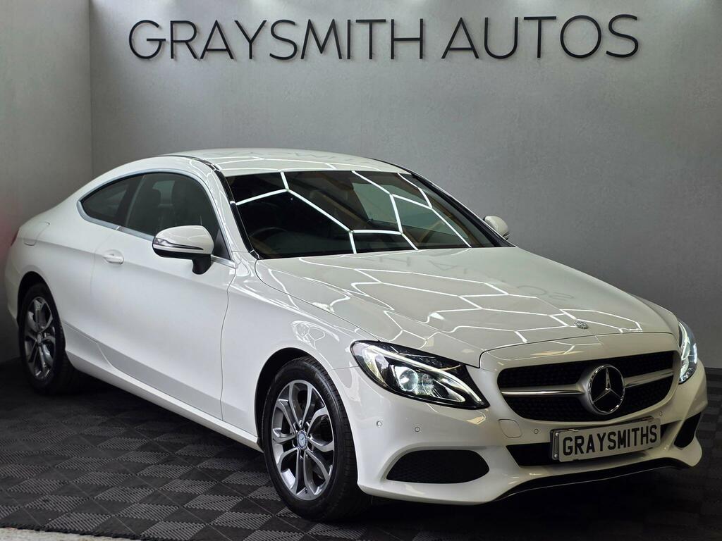 Mercedes-Benz C Class 2.1 C220d Sport G-tronic Euro 6 Ss White