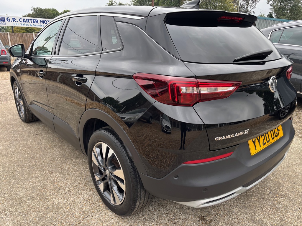 Vauxhall Grandland X 1.2 Turbo Sri Nav Euro 6 S S Black #4