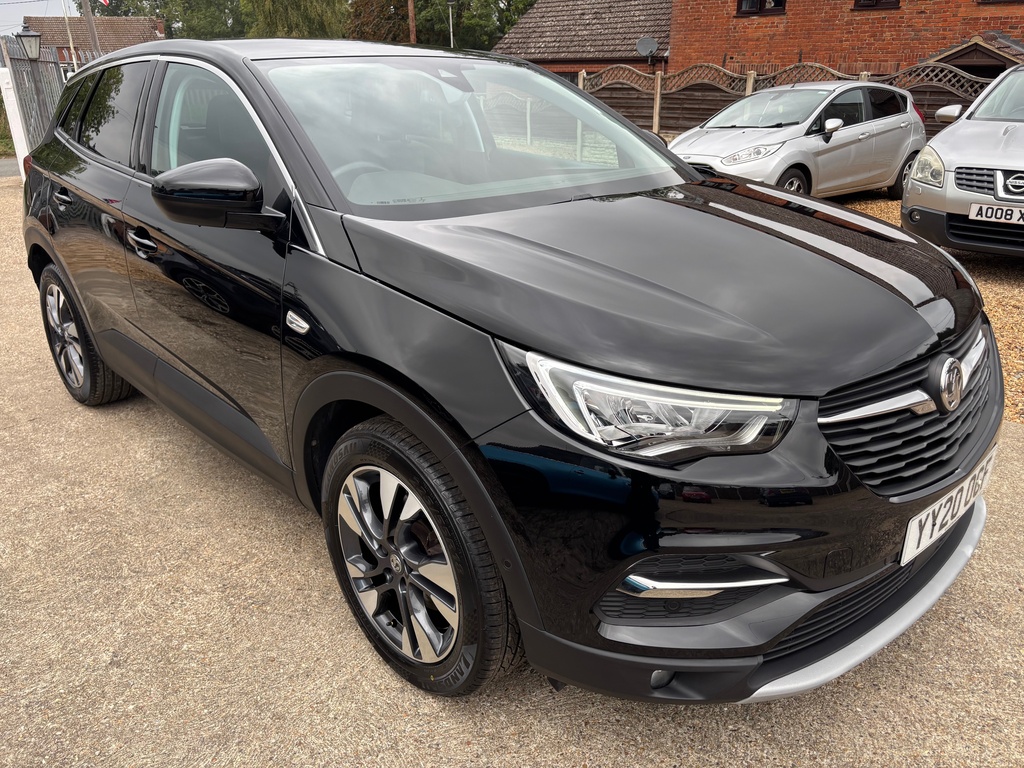 Vauxhall Grandland X 1.2 Turbo Sri Nav Euro 6 S S Black