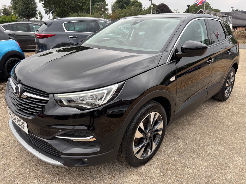 Vauxhall Grandland X 1.2 Turbo Sri Nav Euro 6 S S Black #3