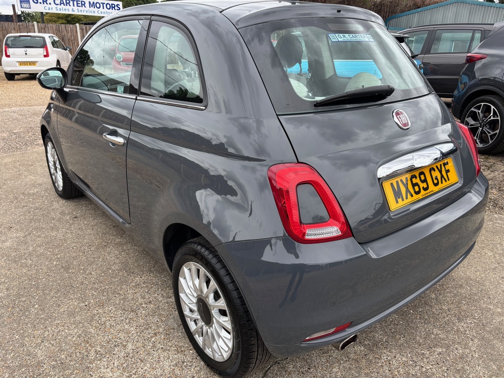 Fiat 500 1.2 Lounge Euro 6 S S Grey #4