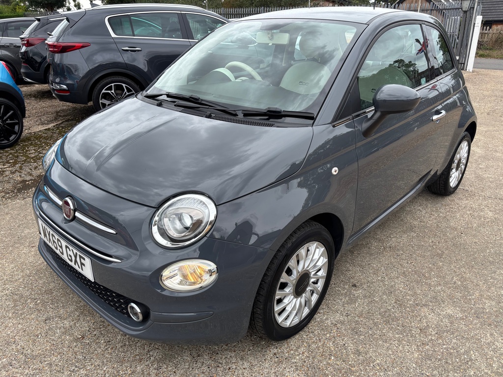 Fiat 500 1.2 Lounge Euro 6 S S Grey #3