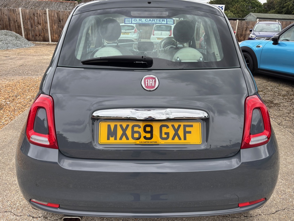 Fiat 500 1.2 Lounge Euro 6 S S Grey #5