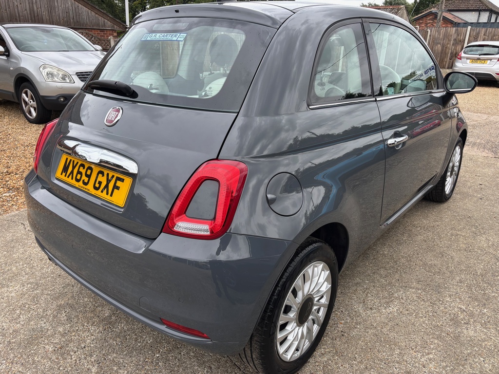 Fiat 500 1.2 Lounge Euro 6 S S Grey #6