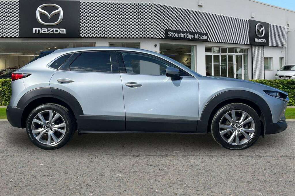 Mazda CX-30 2.0 122Ps 2Wd Gt Sport Tech Black Leather BC22JTO Silver #4