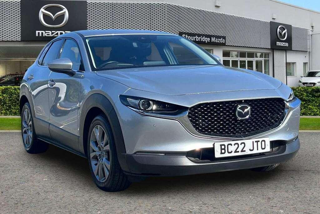 Mazda CX-30 2.0 122Ps 2Wd Gt Sport Tech Black Leather Silver