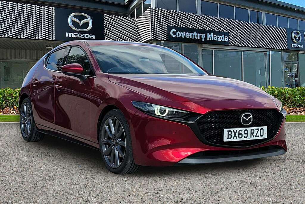 Mazda 3 2.0 Gt Sport Tech 122Ps Black Lthr Red