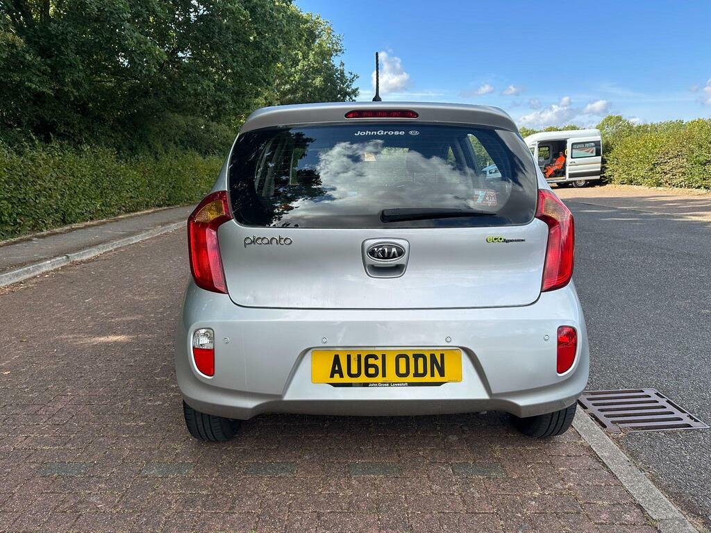 Kia Picanto 1.25 Ecodynamics 2 Euro 5 S S Silver #6